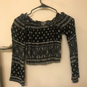 American Eagle off the shoulder